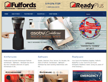 Tablet Screenshot of fulfords.com